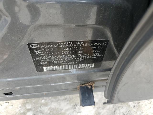 Photo 10 from auction – 2013 HYUNDAI SONATA GLS with VIN 5NPEB4AC7DH745370