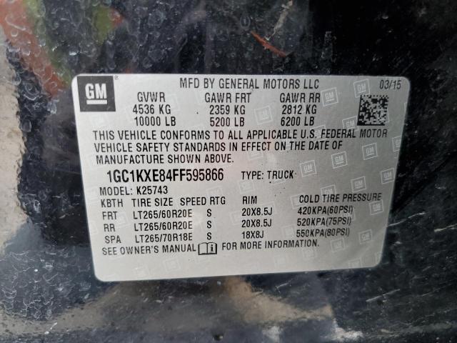Photo 10 from auction – 2015 CHEVROLET SILVERADO with VIN 1GC1KXE84FF595866