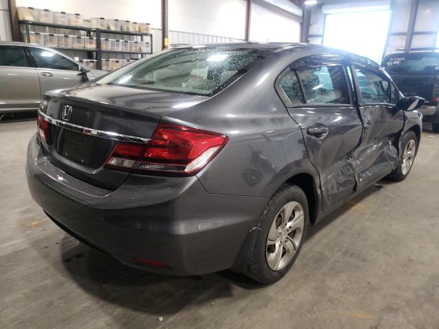 Photo 4 from auction – 2013 HONDA CIVIC LX with VIN 19XFB2F51DE041396