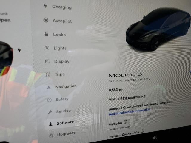 Photo 8 from auction – 2021 TESLA MODEL 3 with VIN 5YJ3E1EA1MF915145
