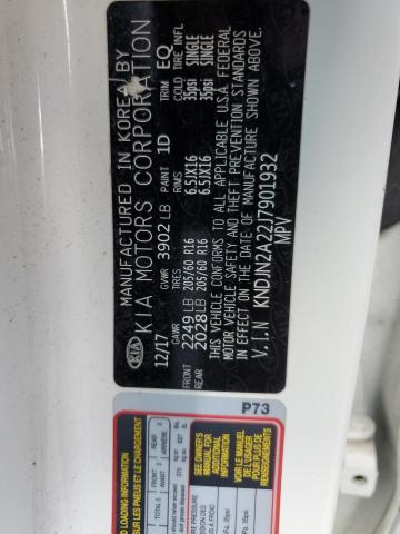 Photo 10 from auction – 2018 KIA SOUL with VIN KNDJN2A22J7901932