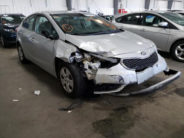 KIA FORTE LX 2015 with VIN KNAFK4A62F5411780 - Photo from auction