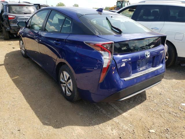 Photo 3 from auction – 2018 TOYOTA PRIUS with VIN JTDKBRFU8J3585783