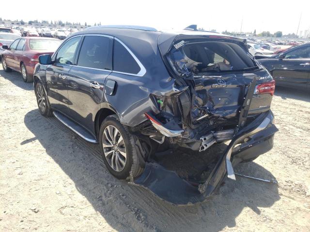 Photo 3 from auction – 2016 ACURA MDX TECHNO with VIN 5FRYD4H41GB051281