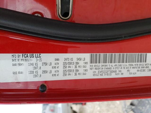 Photo 10 from auction – 2015 DODGE JOURNEY R/ with VIN 3C4PDCEG2FT669408