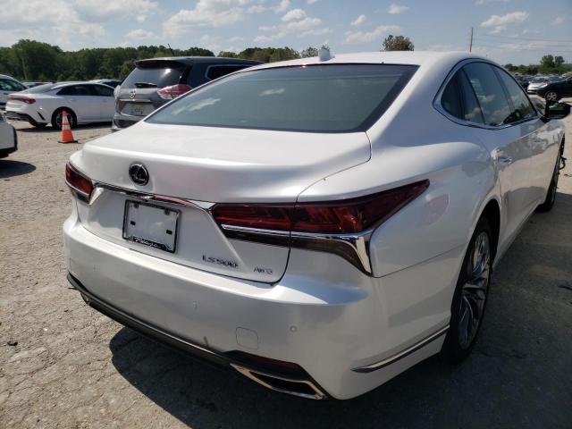 Photo 4 from auction – 2018 LEXUS LS 500 BAS with VIN JTHC51FF4J5003745