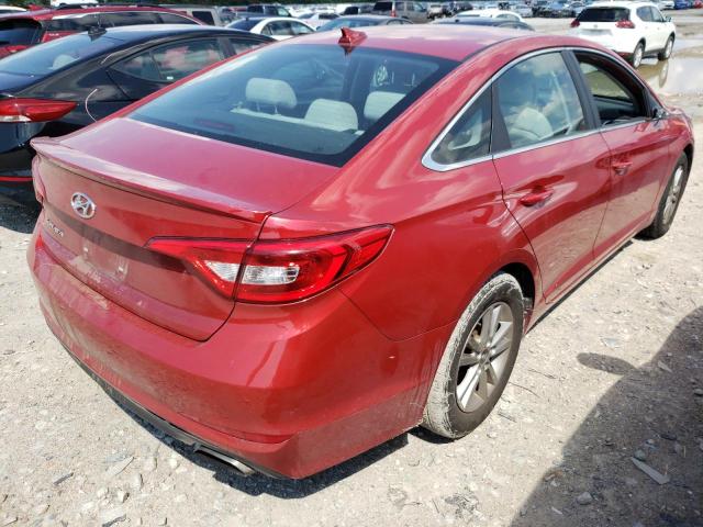 Photo 4 from auction – 2017 HYUNDAI SONATA SE with VIN 5NPE24AF6HH506635