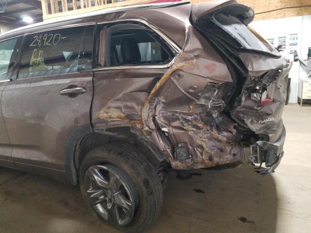 Photo 9 from auction – 2018 TOYOTA HIGHLANDER with VIN 5TDDGRFH3JS049092