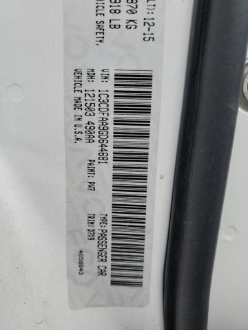 Photo 10 from auction – 2016 DODGE DART SE with VIN 1C3CDFAA9GD644681