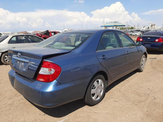 Photo 4 from auction – 2004 TOYOTA CAMRY LE with VIN 4T1BE32K54U803777