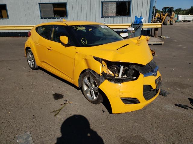 HYUNDAI VELOSTER 2012 with VIN KMHTC6AD5CU077030 - Photo from auction
