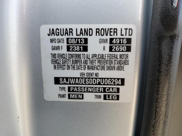 Photo 10 from auction – 2013 JAGUAR XF with VIN SAJWA0ES0DPU06294