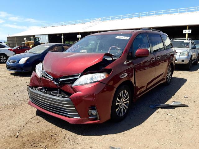 Photo 2 from auction – 2018 TOYOTA SIENNA XLE with VIN 5TDYZ3DC7JS907213