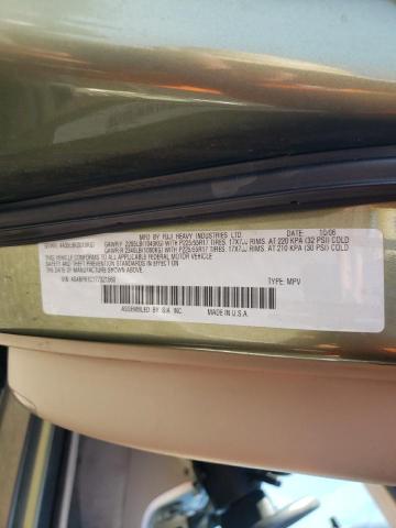 Photo 10 from auction – 2007 SUBARU LEGACY OUT with VIN 4S4BP61C177321560