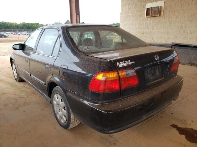 Photo 3 from auction – 2000 HONDA CIVIC with VIN 1HGEJ6675YL056182