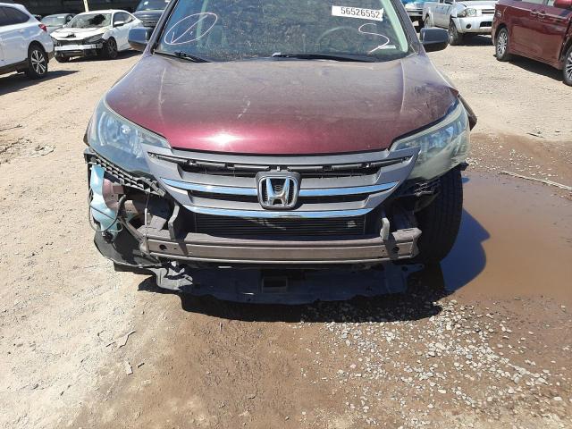 Photo 9 from auction – 2014 HONDA CR-V LX with VIN 5J6RM3H36EL042149