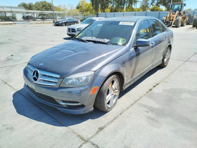 Photo 2 from auction – 2011 MERCEDES-BENZ C 300 with VIN WDDGF5EB7BR185348