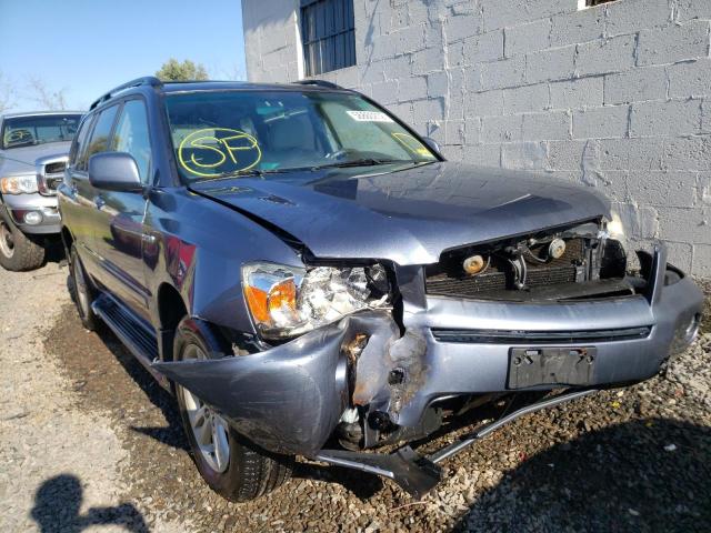 TOYOTA HIGHLANDER 2006 with VIN JTEEW21A960032747 - Photo from auction
