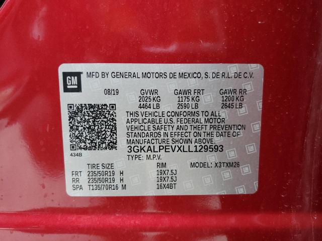 Photo 10 from auction – 2020 GMC TERRAIN SL with VIN 3GKALPEVXLL129593