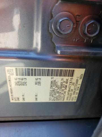 Photo 10 from auction – 2011 NISSAN ALTIMA BAS with VIN 1N4AL2AP5BN477876