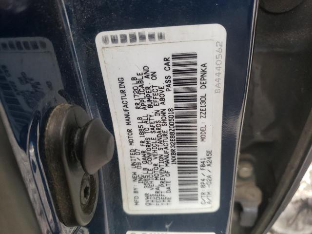 Photo 10 from auction – 2008 TOYOTA COROLLA CE with VIN 1NXBR32E88Z005018
