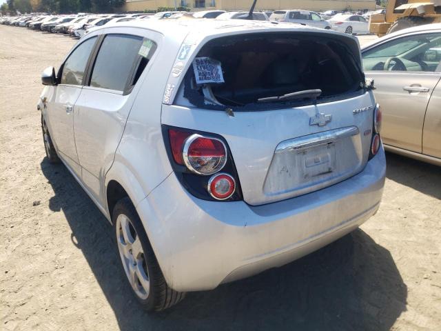 Photo 3 from auction – 2014 CHEVROLET SONIC LTZ with VIN 1G1JE6SB9E4130553
