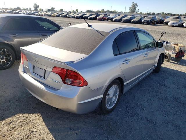 Photo 4 from auction – 2006 HONDA CIVIC HYBR with VIN JHMFA36286S027783