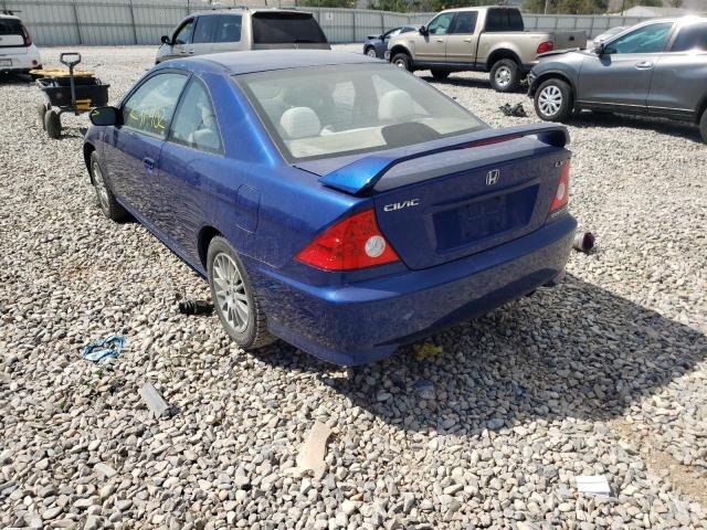Photo 3 from auction – 2005 HONDA CIVIC LX with VIN 1HGEM22545L062846