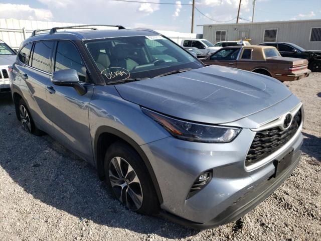 TOYOTA HIGHLANDER 2021 with VIN 5TDHZRAHXMS051655 - Photo from auction