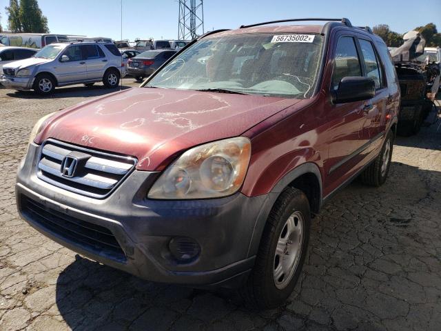 Photo 9 from auction – 2005 HONDA CR-V LX with VIN JHLRD78515C028600