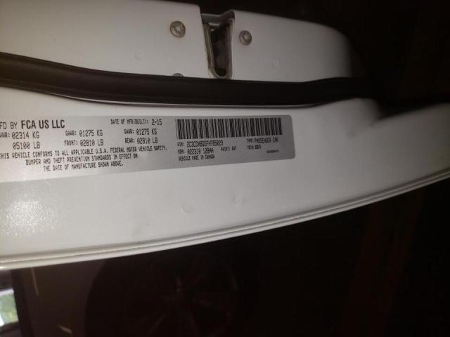 Photo 10 from auction – 2015 DODGE CHARGER SE with VIN 2C3CDXBG5FH785029