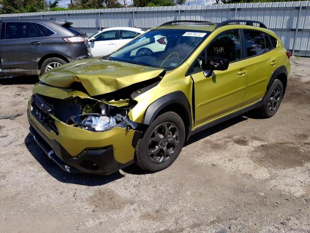 Photo 2 from auction – 2021 SUBARU CROSSTREK with VIN JF2GTHSC2MH362349