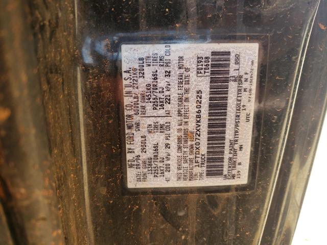 Photo 10 from auction – 1997 FORD F150 with VIN 1FTDX072XVKB60225
