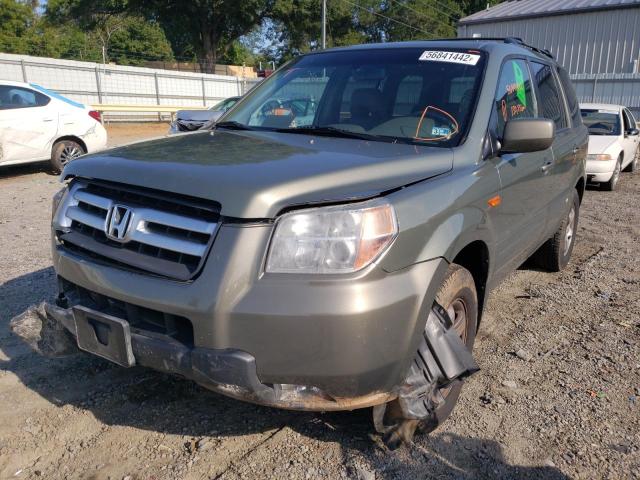 Photo 2 from auction – 2007 HONDA PILOT EXL with VIN 5FNYF18587B013100
