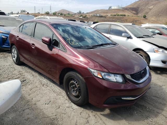 Photo 1 from auction – 2015 HONDA CIVIC LX with VIN 2HGFB2F53FH563617