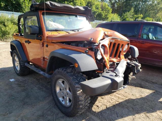 JEEP WRANGLER S 2011 with VIN 1J4AA2D10BL607107 - Photo from auction