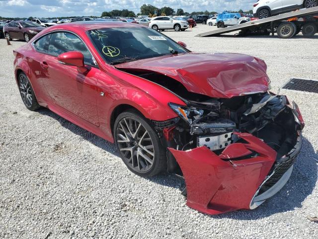 LEXUS RC 350 2017 with VIN JTHHE5BCXH5016275 - Photo from auction
