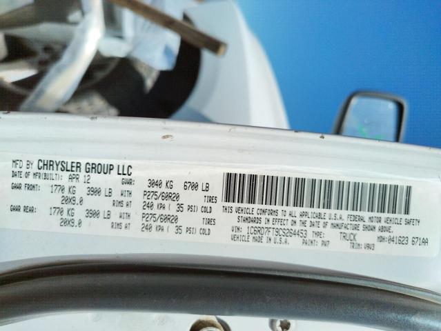 Photo 10 from auction – 2012 DODGE RAM 1500 S with VIN 1C6RD7FT9CS264453