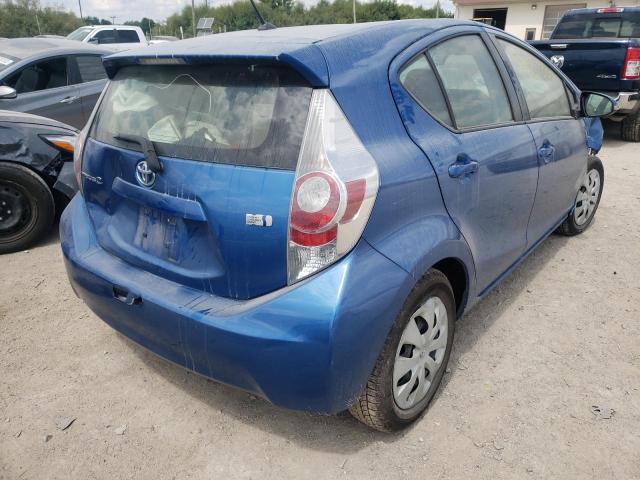 Photo 4 from auction – 2014 TOYOTA PRIUS C with VIN JTDKDTB35E1076563