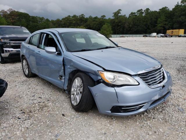 CHRYSLER 200 LX 2013 with VIN 1C3CCBAB1DN596989 - Photo from auction