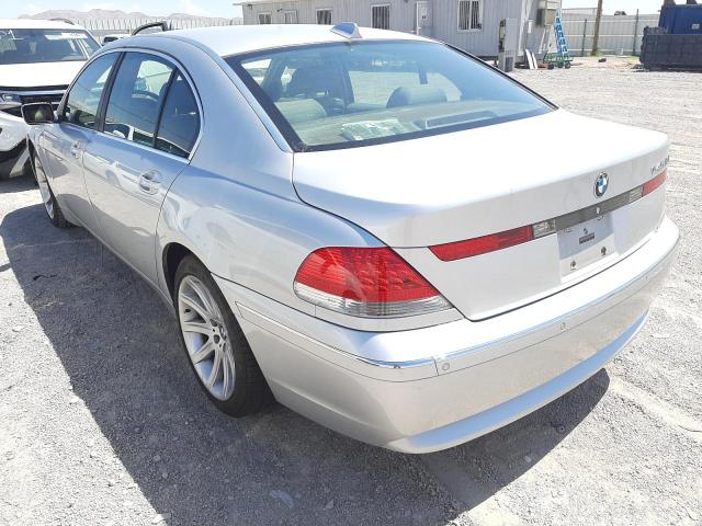 Photo 3 from auction – 2003 BMW 745 LI with VIN WBAGN63433DR18644