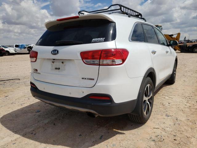 Photo 4 from auction – 2016 KIA SORENTO EX with VIN 5XYPH4A1XGG116008