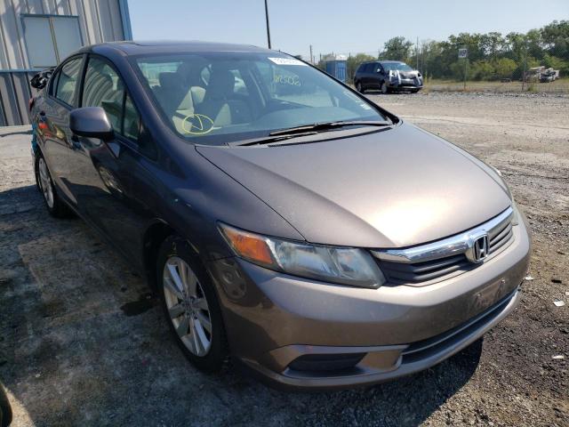 HONDA CIVIC EX 2012 with VIN 19XFB2F85CE323498 - Photo from auction