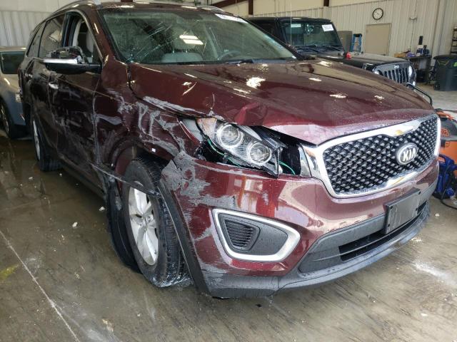 KIA SORENTO LX 2017 with VIN 5XYPG4A33HG207935 - Photo from auction