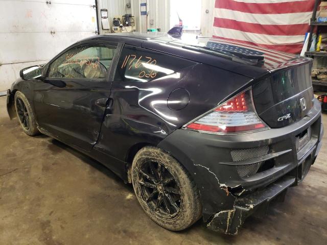 Photo 3 from auction – 2014 HONDA CR-Z EX with VIN JHMZF1D64ES003486