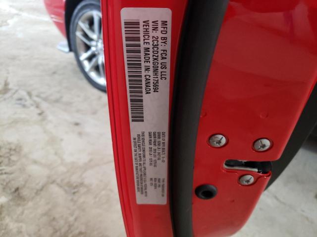 Photo 10 from auction – 2022 DODGE CHALLENGER with VIN 2C3CDZKG0NH175694