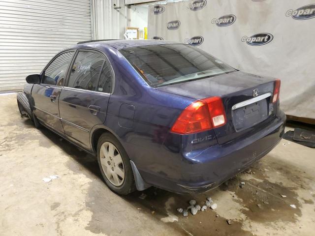 Photo 3 from auction – 2001 HONDA CIVIC EX with VIN 1HGES26721L064509