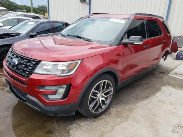 Photo 2 from auction – 2016 FORD EXPLORER S with VIN 1FM5K8GT3GGB95460