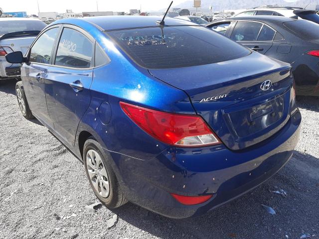 Photo 3 from auction – 2016 HYUNDAI ACCENT SE with VIN KMHCT4AE9GU071900