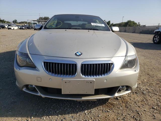Photo 9 from auction – 2005 BMW 645 CI AUT with VIN WBAEK73435B327816
